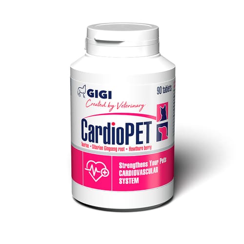 GIGI Cardiopet tabletes sirdij suņiem un kaķiem N90